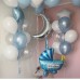 Διακόσμηση με Μπαλόνια It's a Boy Για Γέννηση